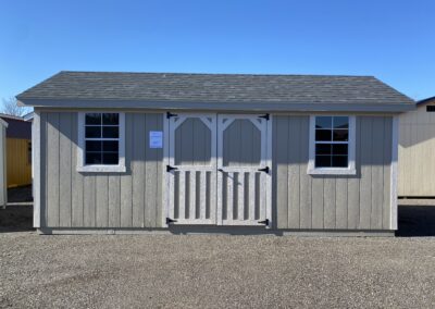 shed doors with window