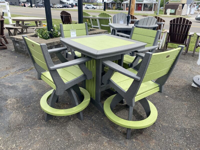 square outdoor patio table sets