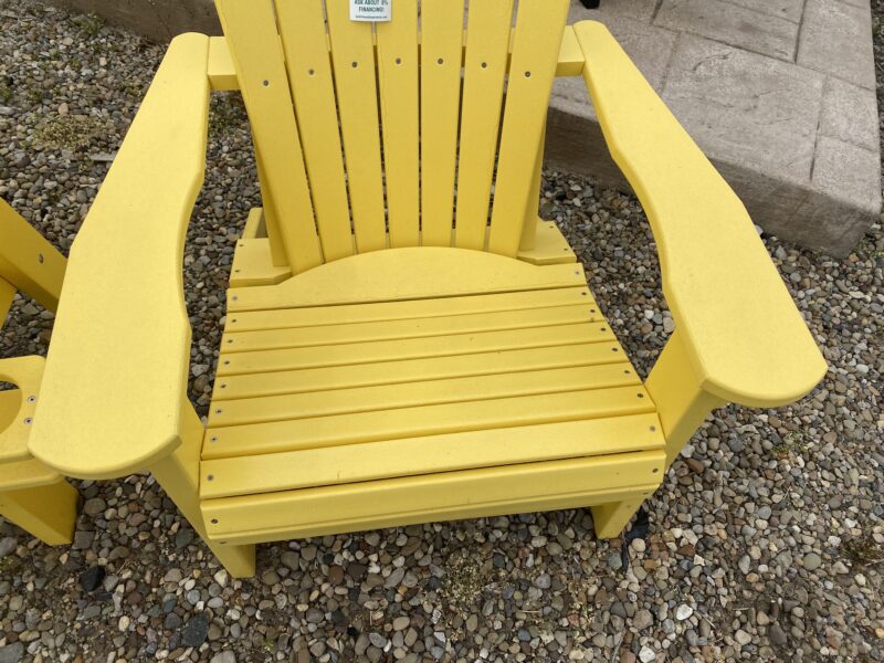 yellow adirondack chair for sale