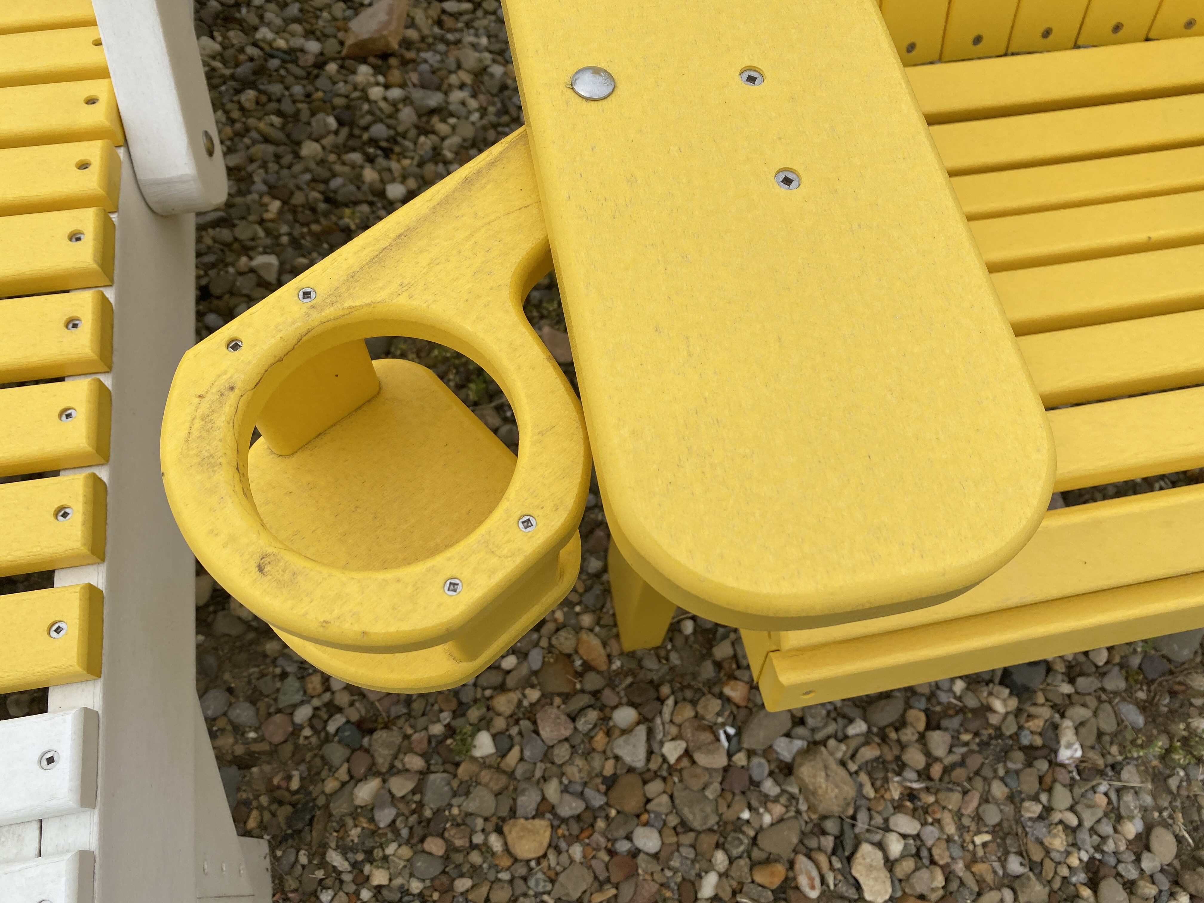 Yellow Outdoor Chair Yellow Adirondack Outdoor Chair