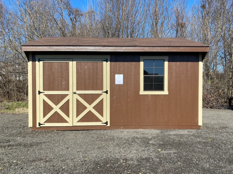 12x16 Classic Quaker sheds with windows