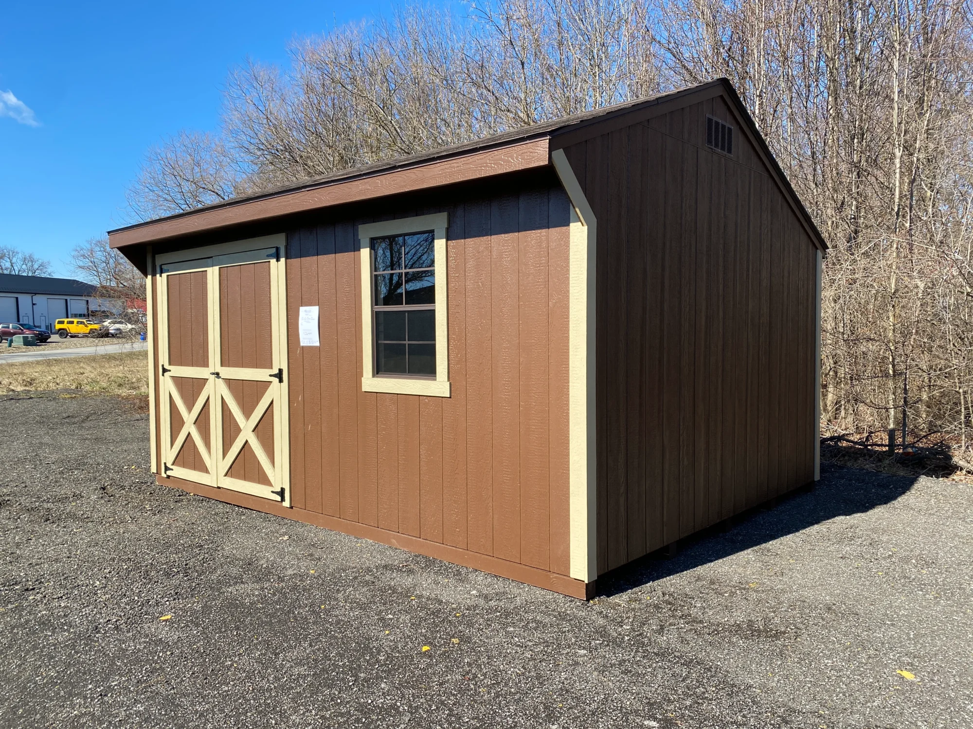 12x16 Classic Quaker with Windows