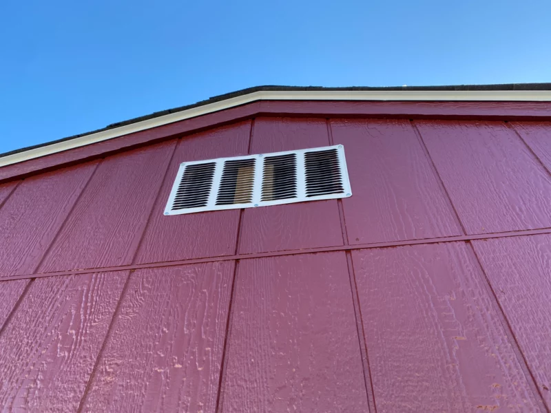 10x16 gable shed red & white Findlay ohio