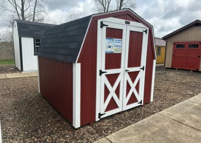 8x8 wood shed kit hartville outdoor products