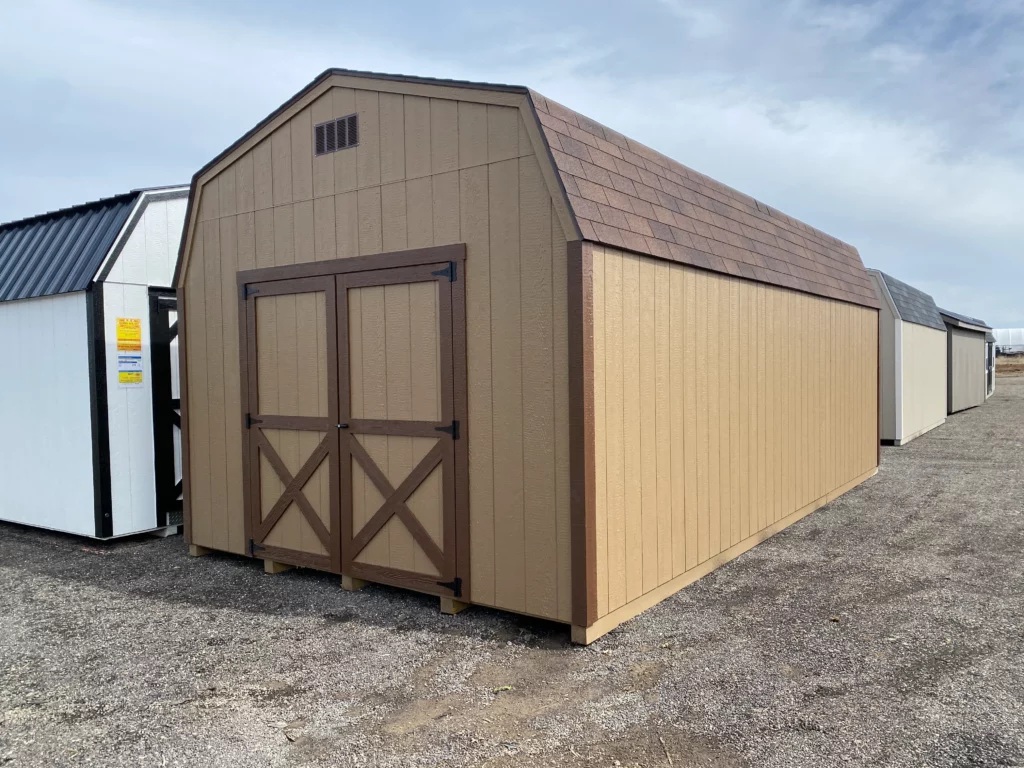 Large Prefab Shed Large Prefab Sheds 12x24 Classic Barn