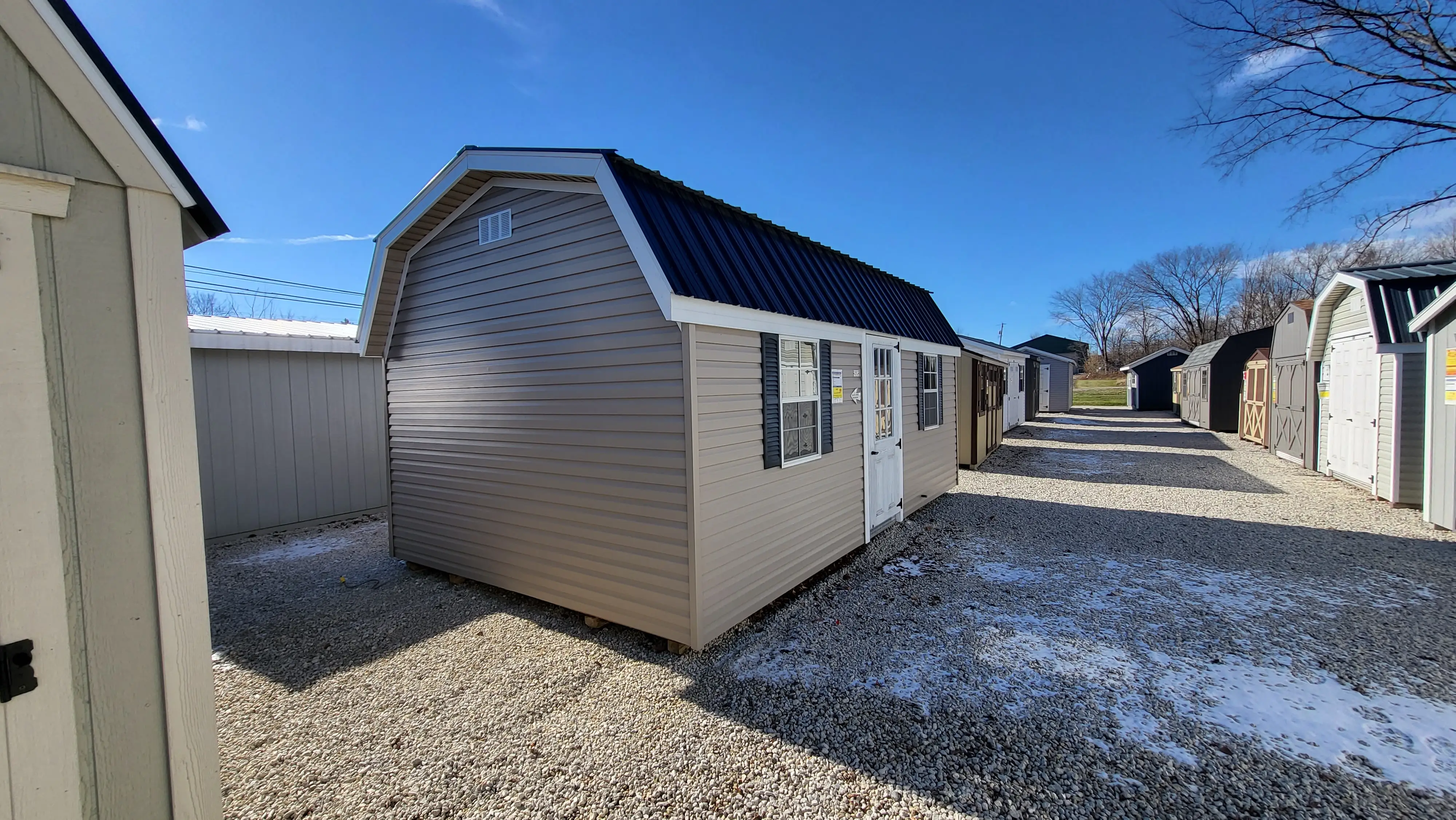 Shed with vinyl siding hartville outdoor products