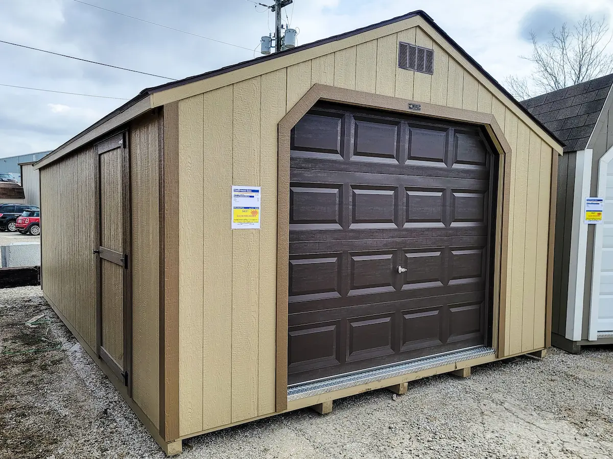 garage shed building hartville outdoor products