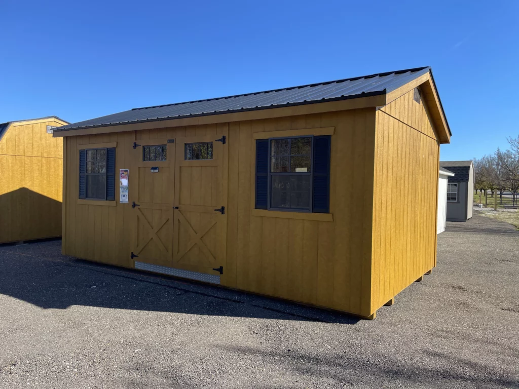 shed made as an office hartville outdoor products