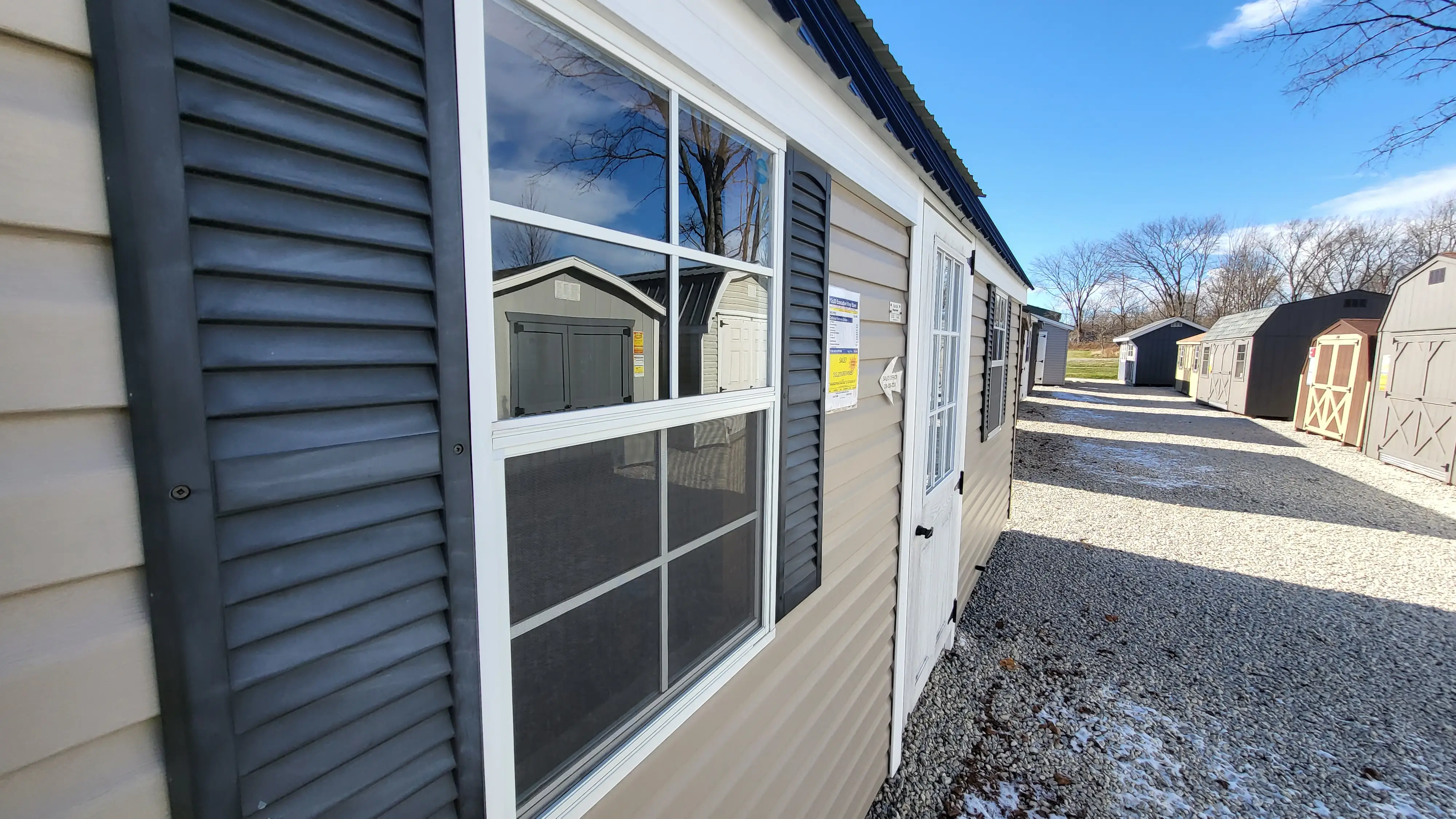 vinyl siding shed Cleveland ohio