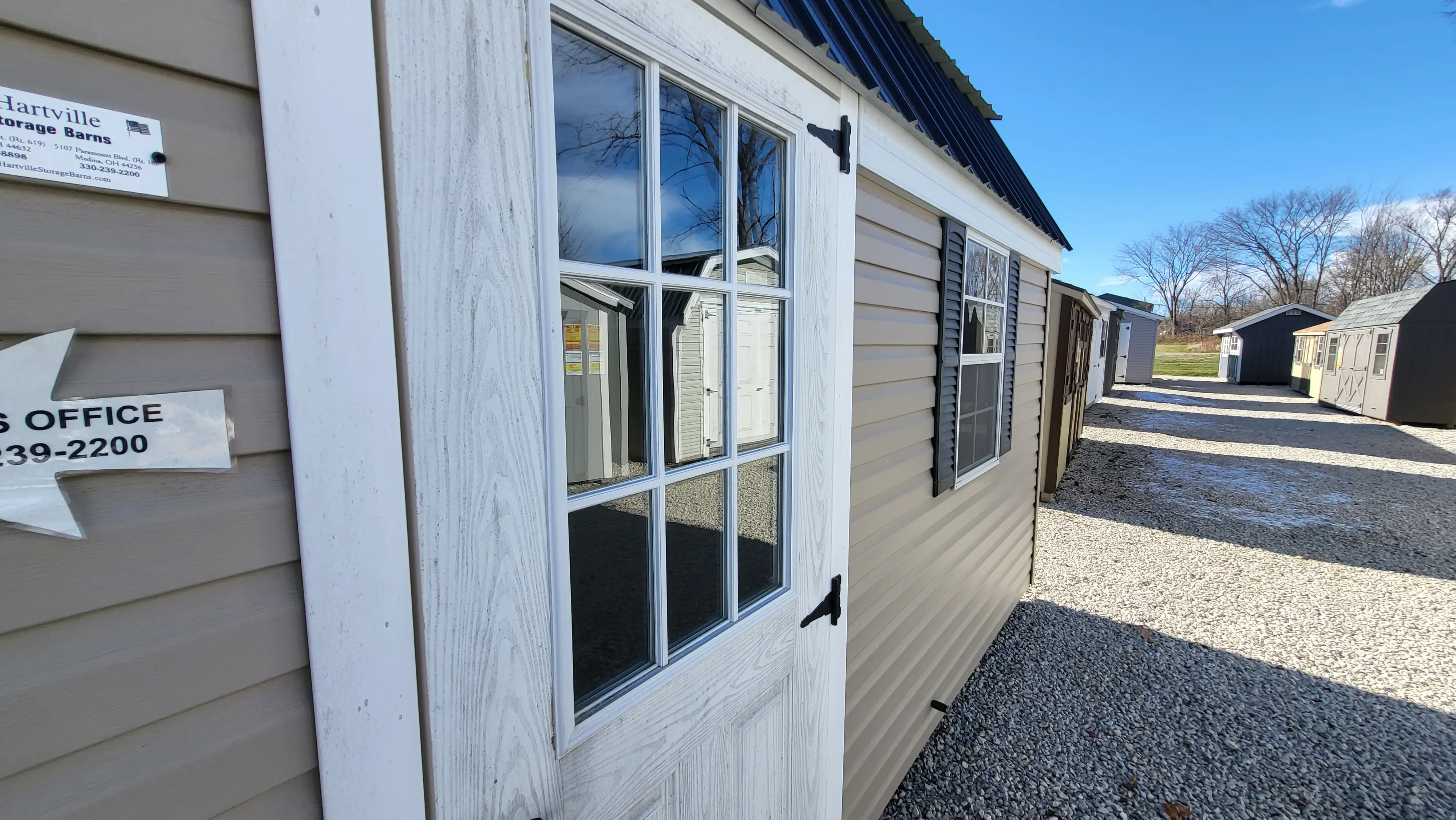 vinyl siding shed Dayton ohio