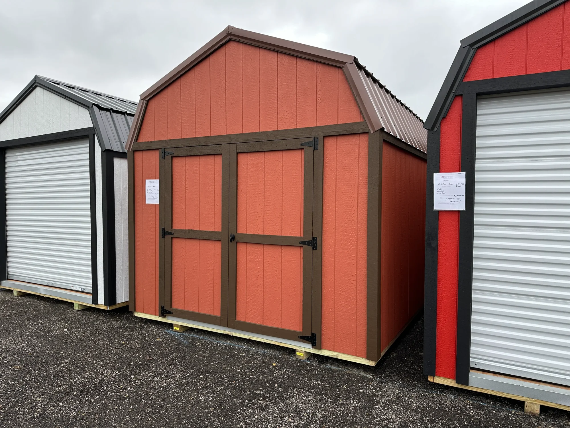 Barn style shed with metal roof hartville outdoor products