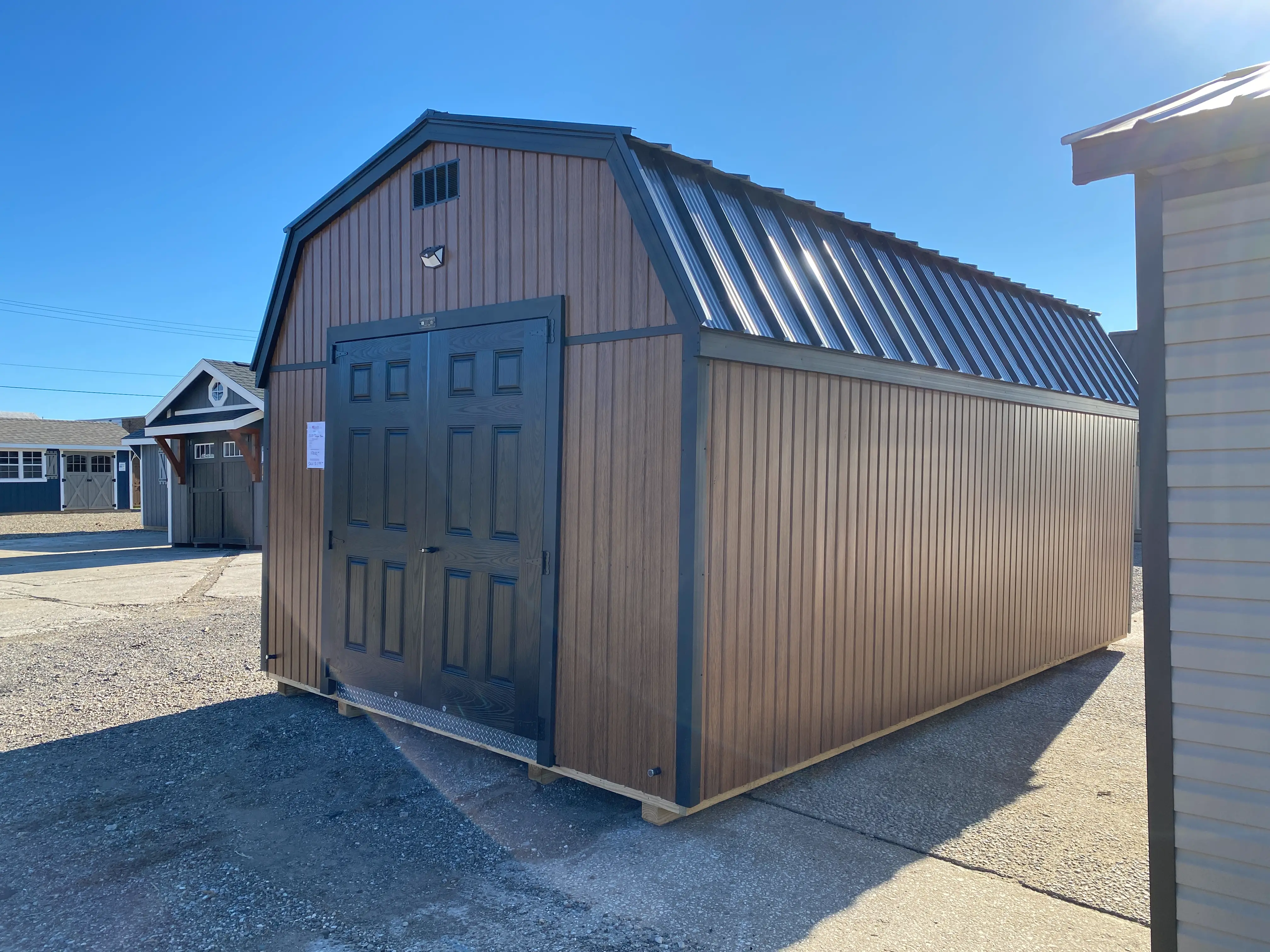 How to install metal siding on a shed hartville outdoor products