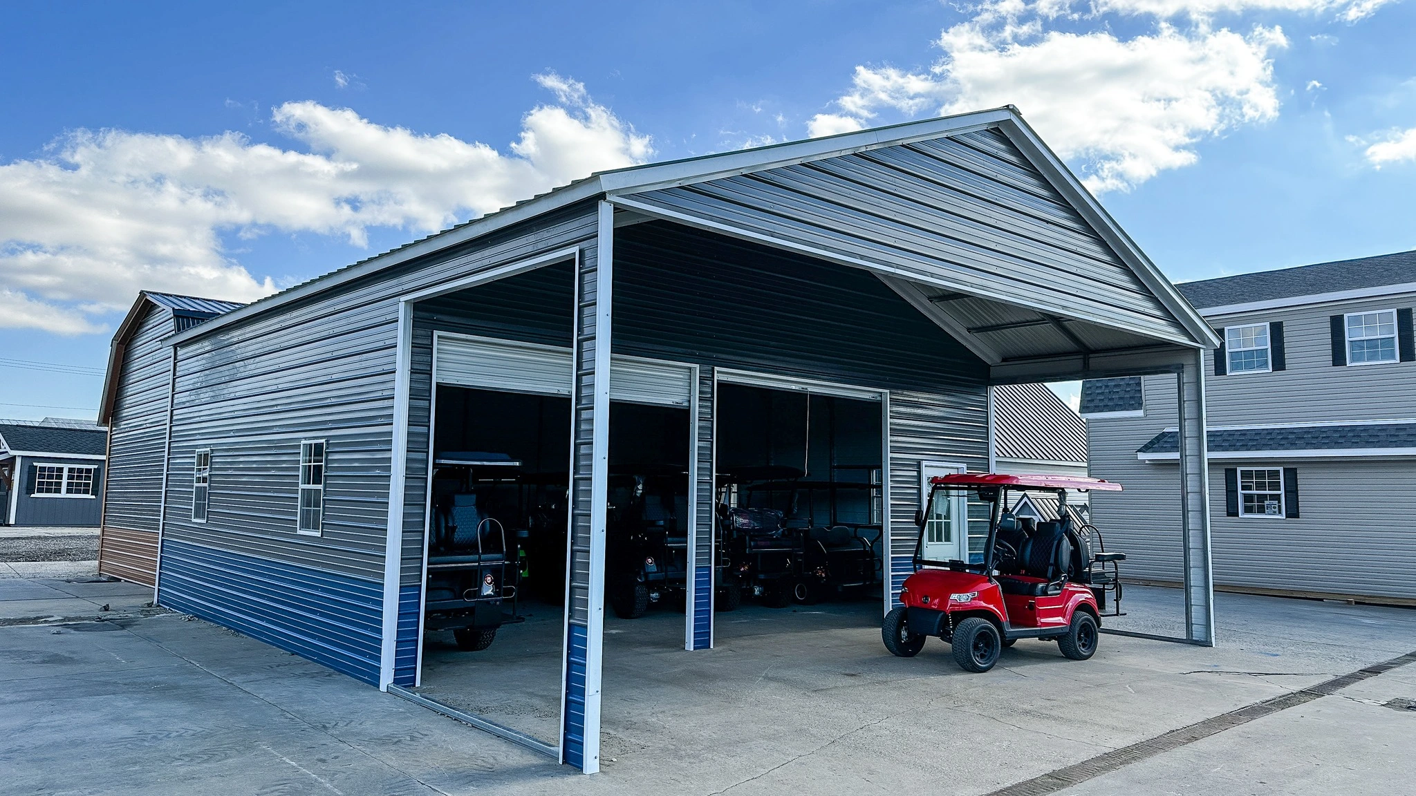 steel garage