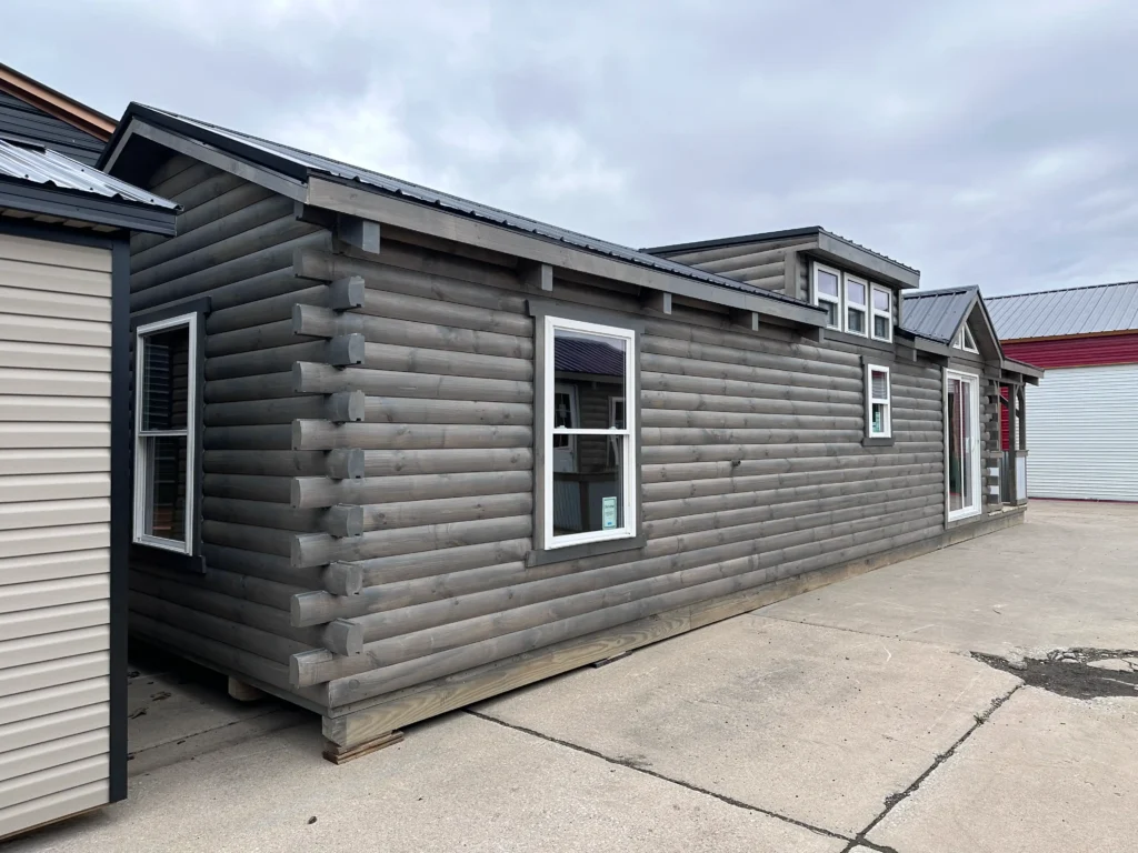 Prefab log cabin for sale hartville outdoor products