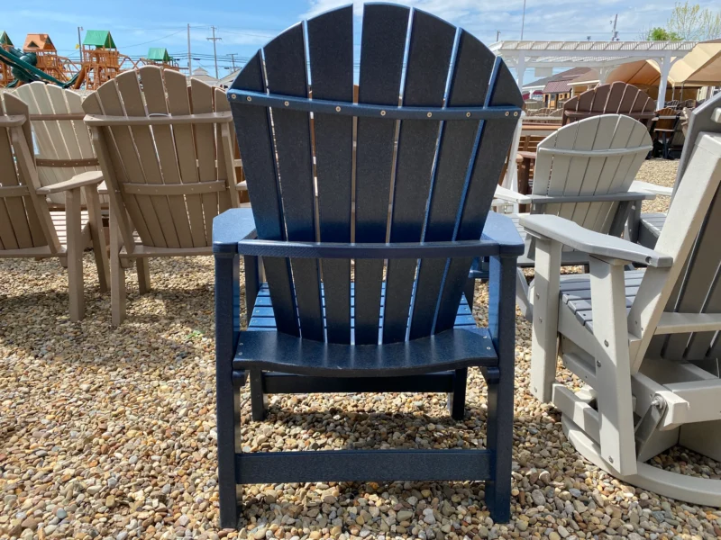 dark blue Adirondack chair Akron Ohio