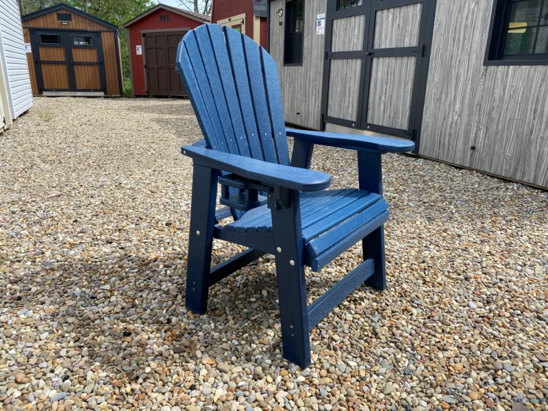 dark blue Adirondack chair Athens Ohio