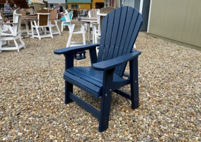 dark blue Adirondack chair Cincinnati Ohio