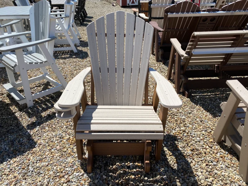 white adirondack glider Akron Ohio