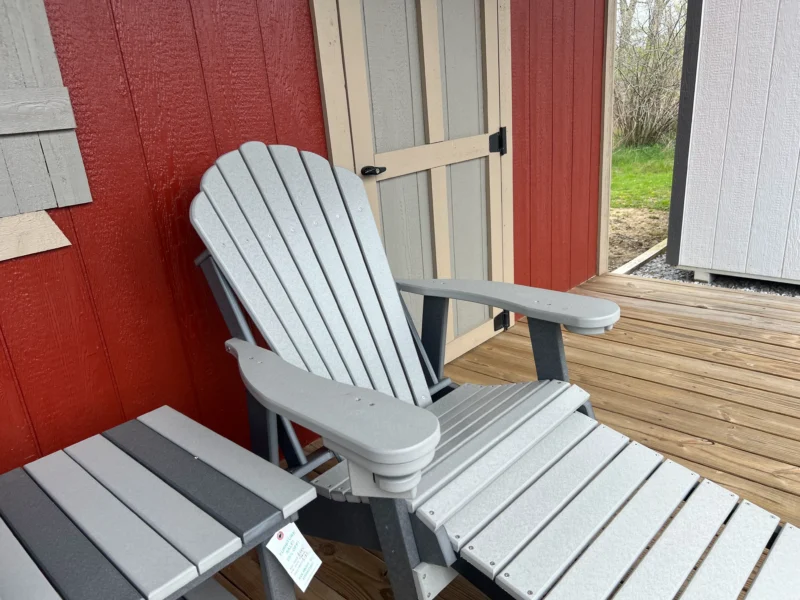 adirondack chair with foot rest Painesville ohio