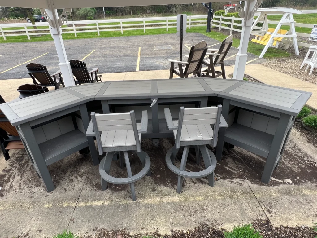 bar height outdoor patio set Medina ohio