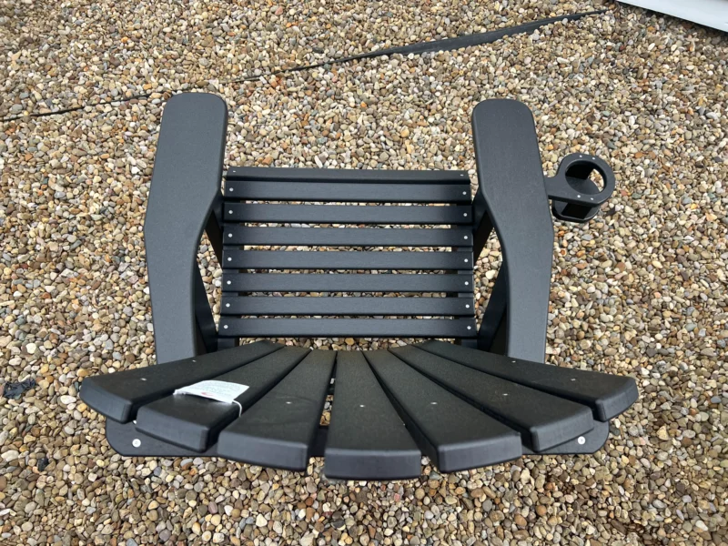 black adirondack chair with cupholder Willoughby ohio