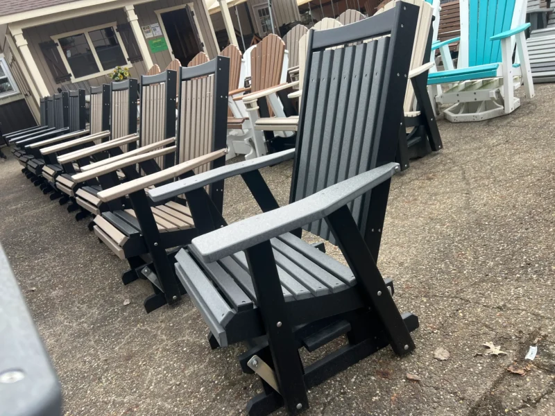 black outdoor glider chair Kirtland ohio