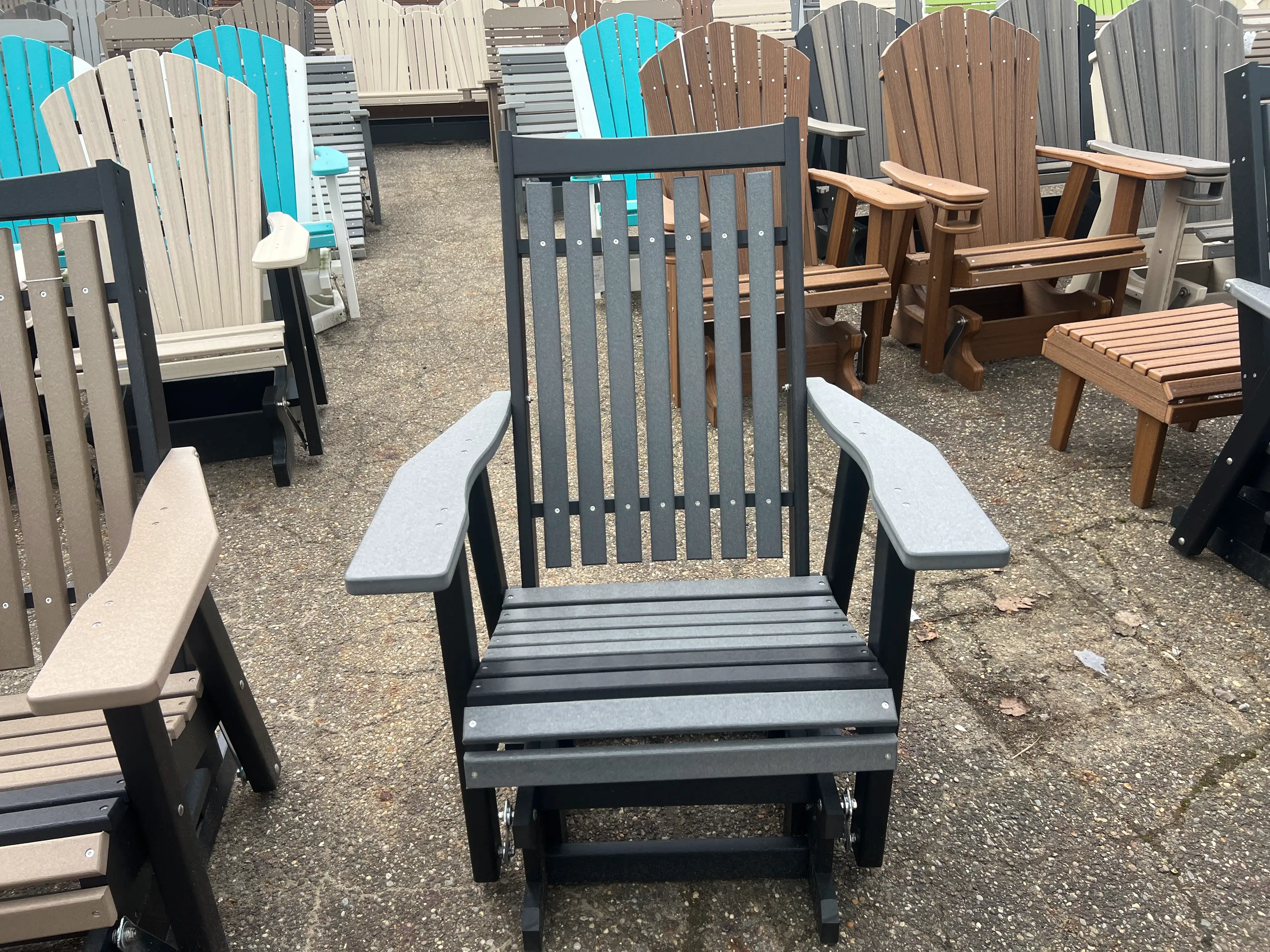black outdoor glider chair Medina ohio