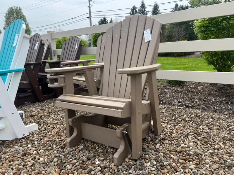 brown adirondack glider with cupholder Strongsville ohio
