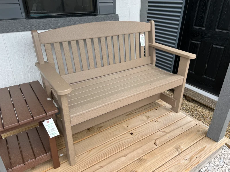 brown garden bench Wadsworth ohio