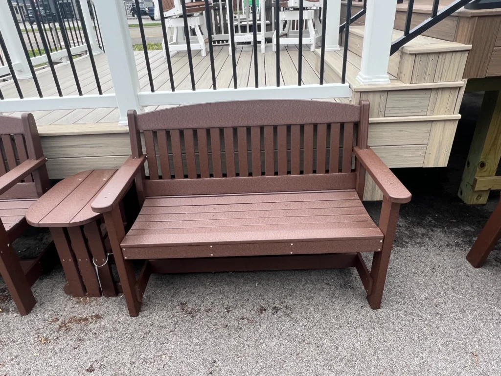 brown garden bench for sale Medina ohio
