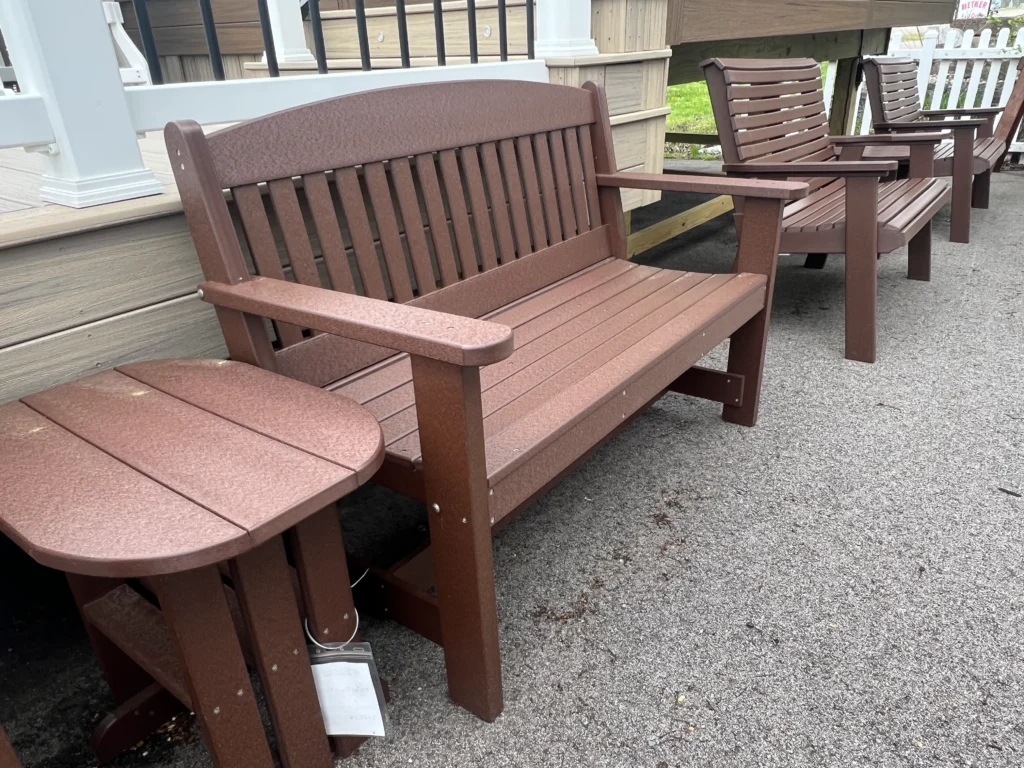 brown garden bench for sale Strongsville ohio