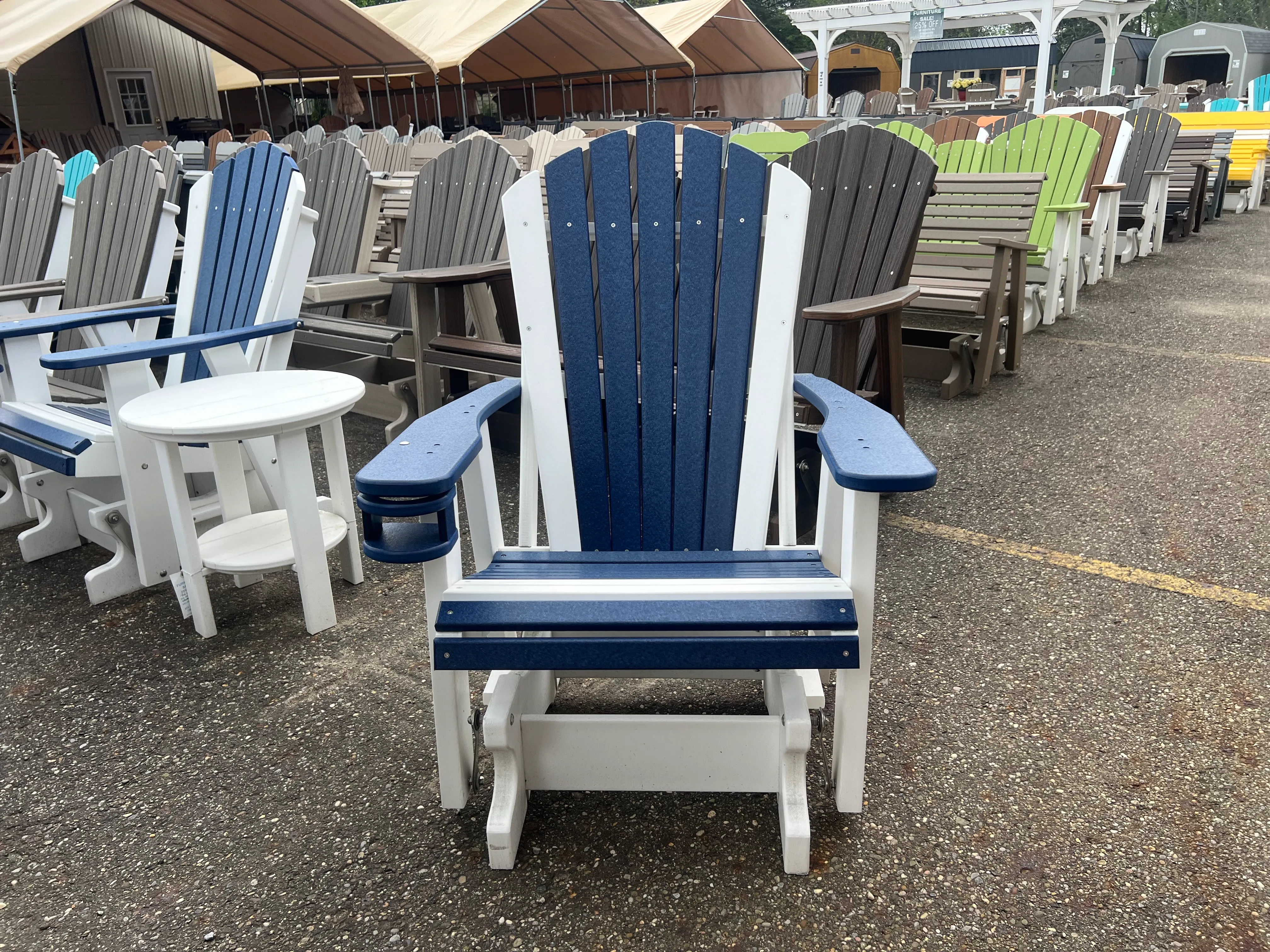 dark blue glider chair for sale Medina ohio
