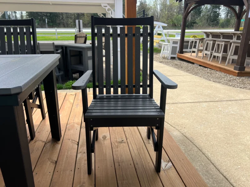 dark grey outdoor dining set Willowick ohio