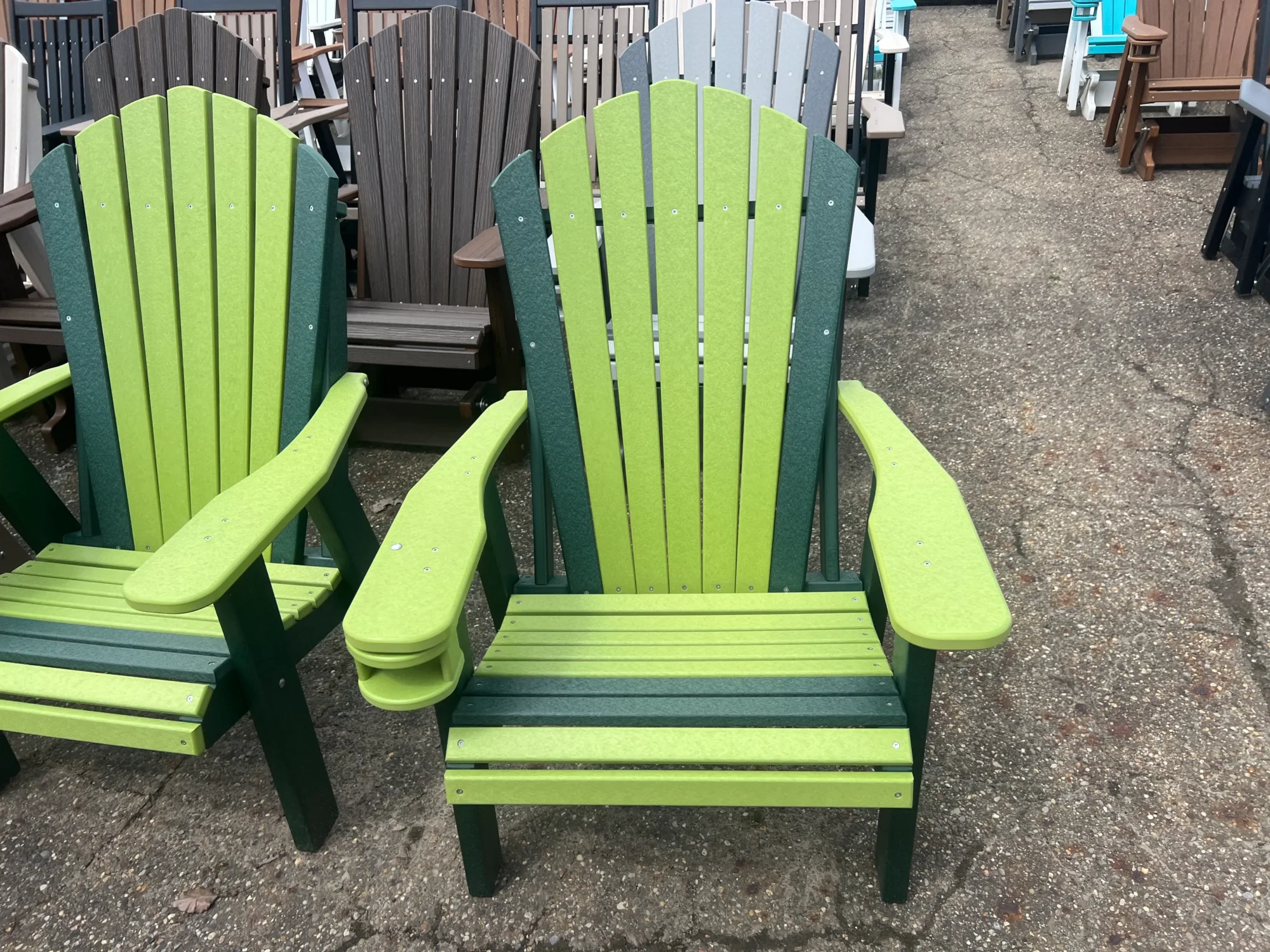 lime green outdoor chair Medina ohio