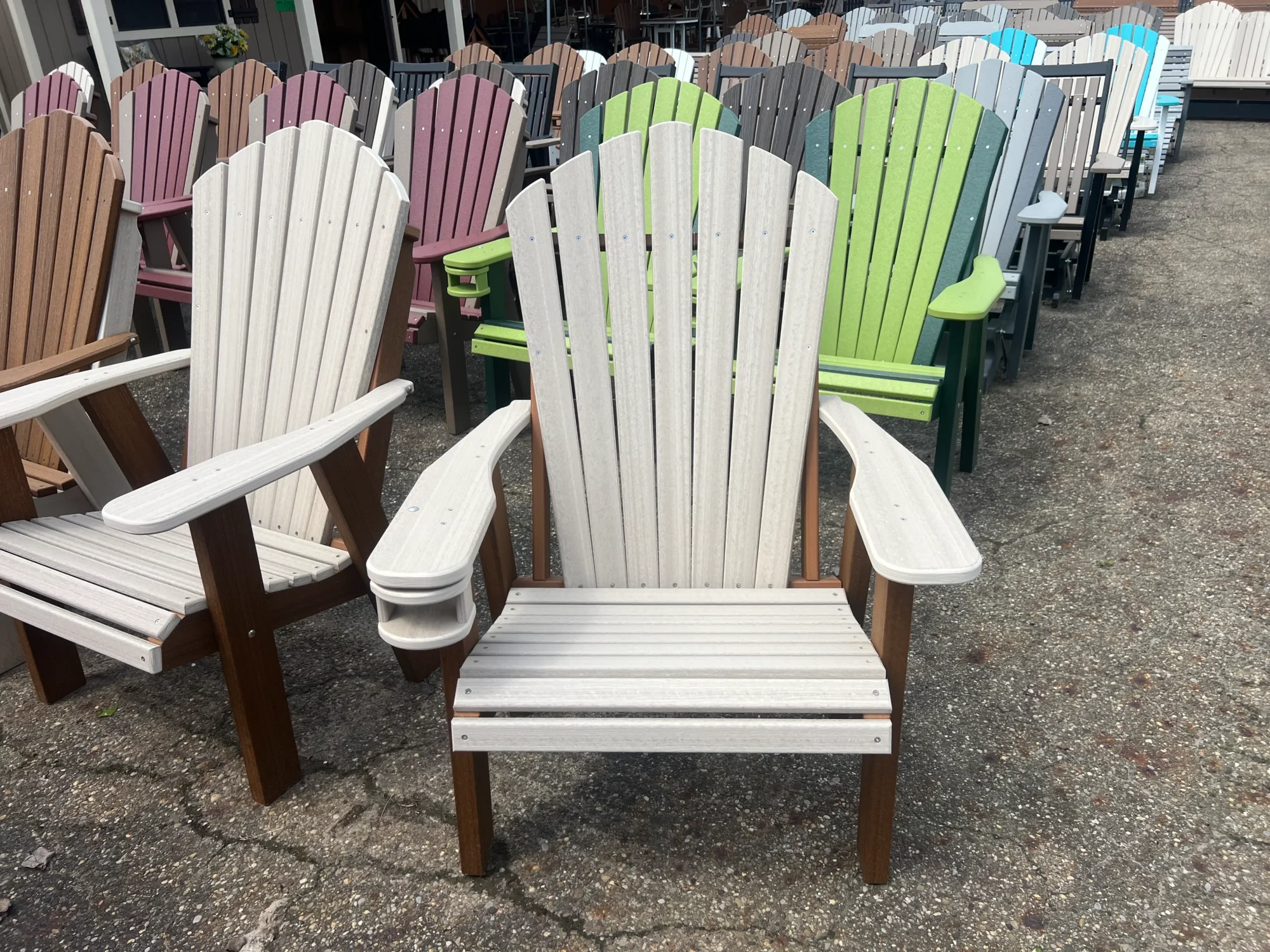 mahogany wood outdoor chair Medina ohio