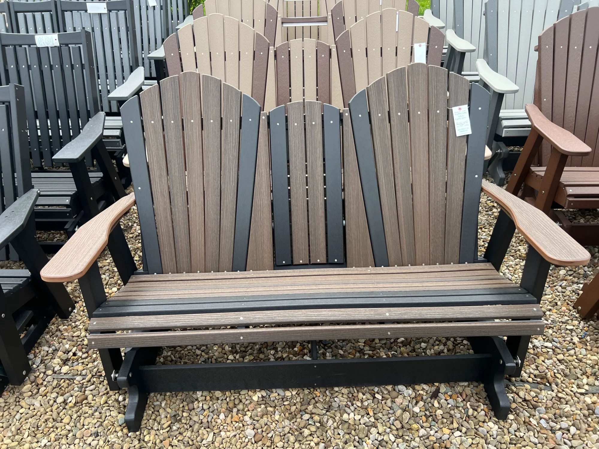 multicolor adirondack glider set Eastlake ohio