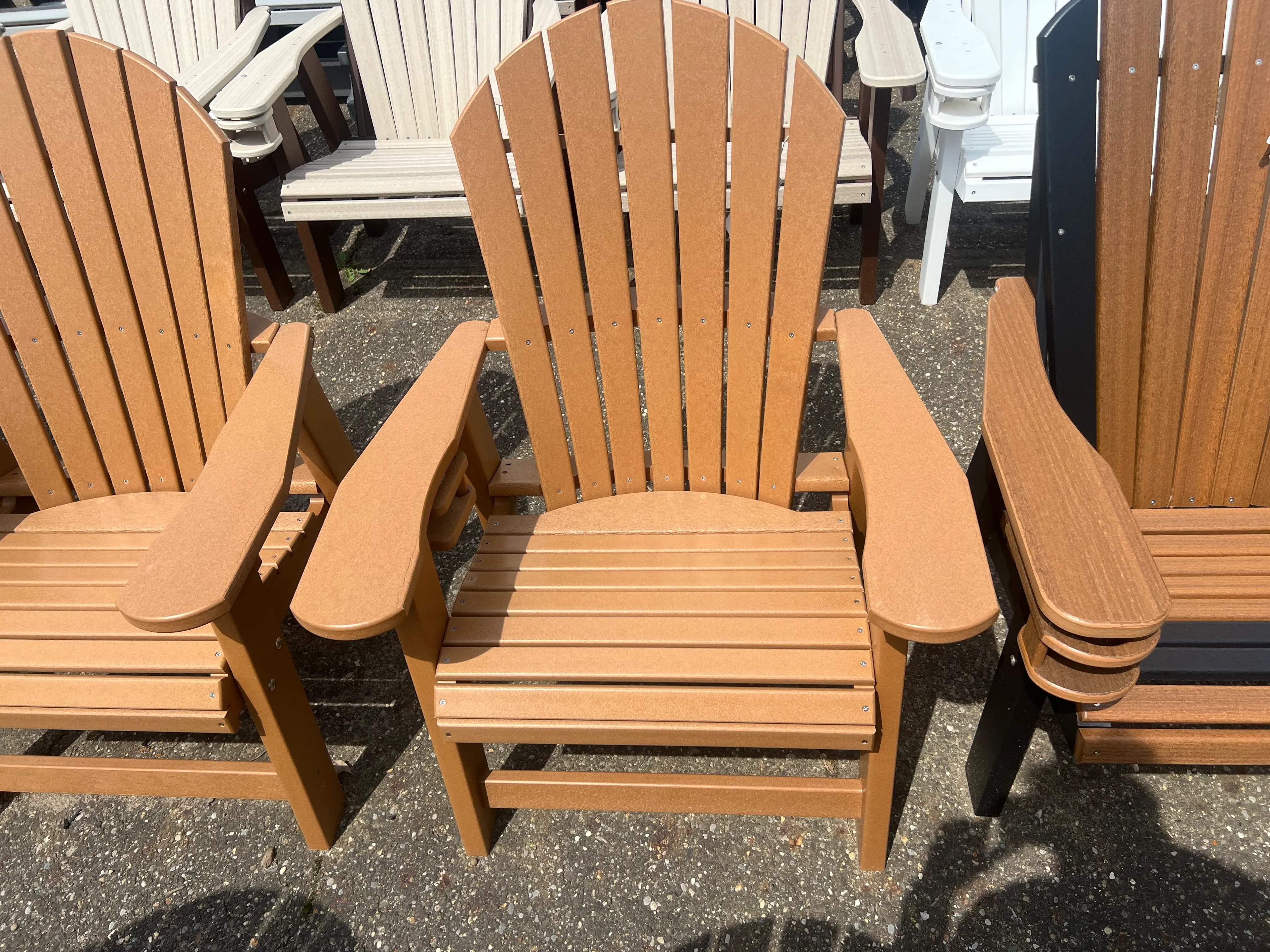outdoor wooden chair with cup holder for sale Medina ohio