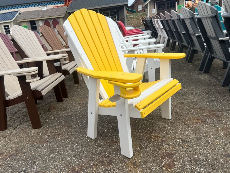 yellow and white outdoor chair Wadsworth ohio