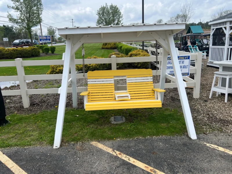 yellow outdoor swing Painesville township ohio