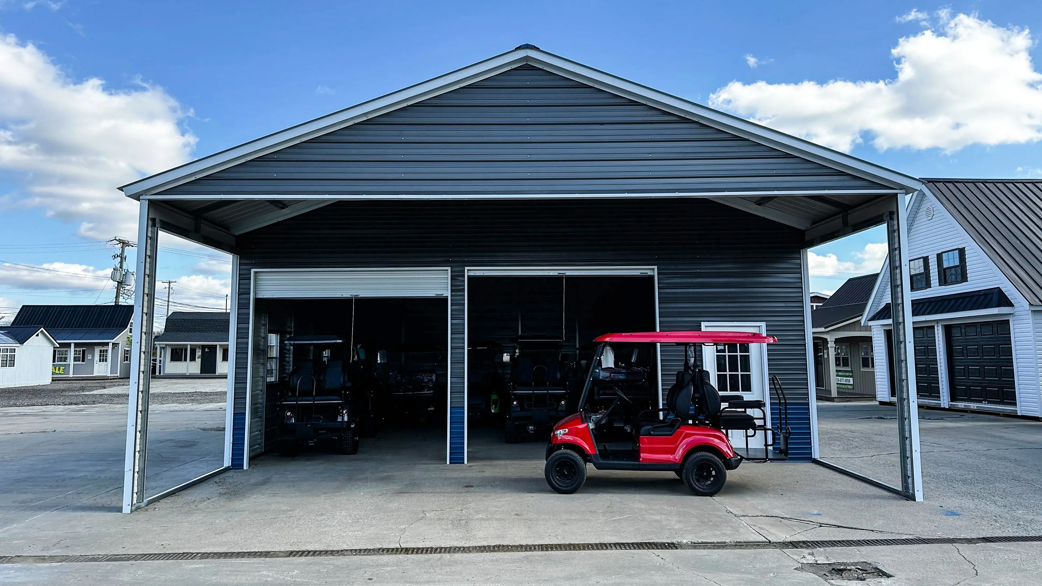 How much are prefab garages Medina ohio
