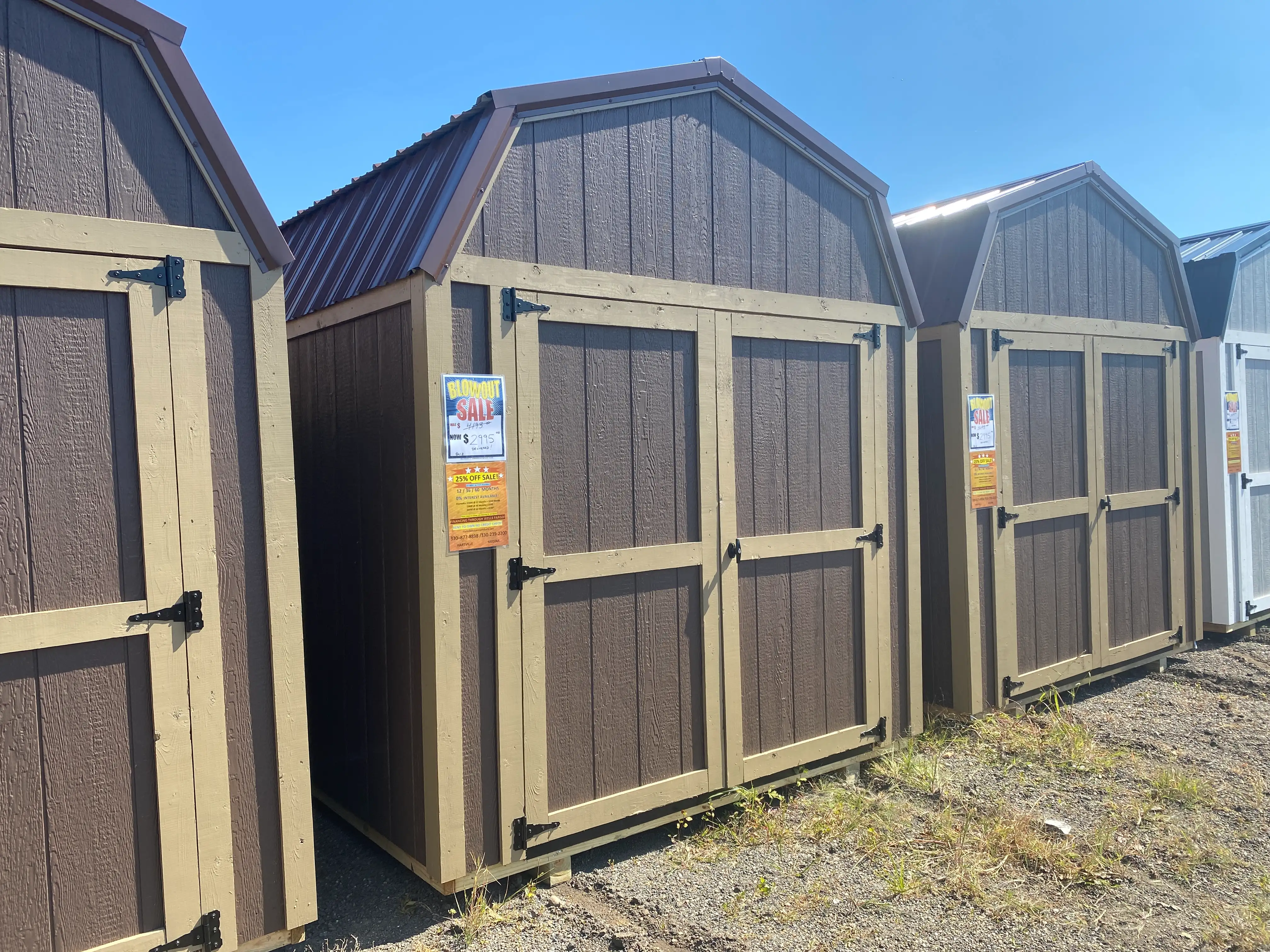 mini barn shed near me Chardon ohio