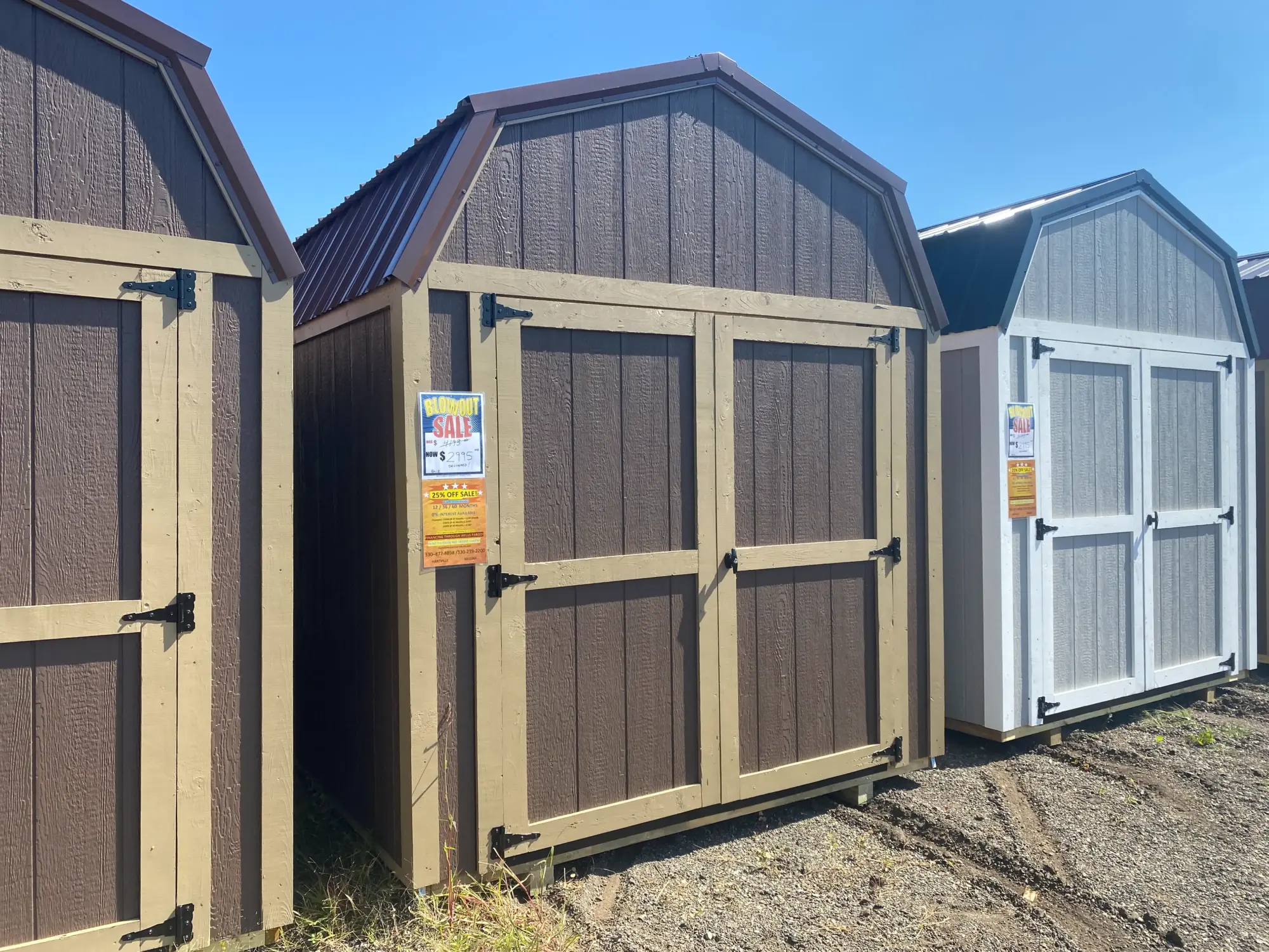 mini barn shed on sale Painesville township ohio