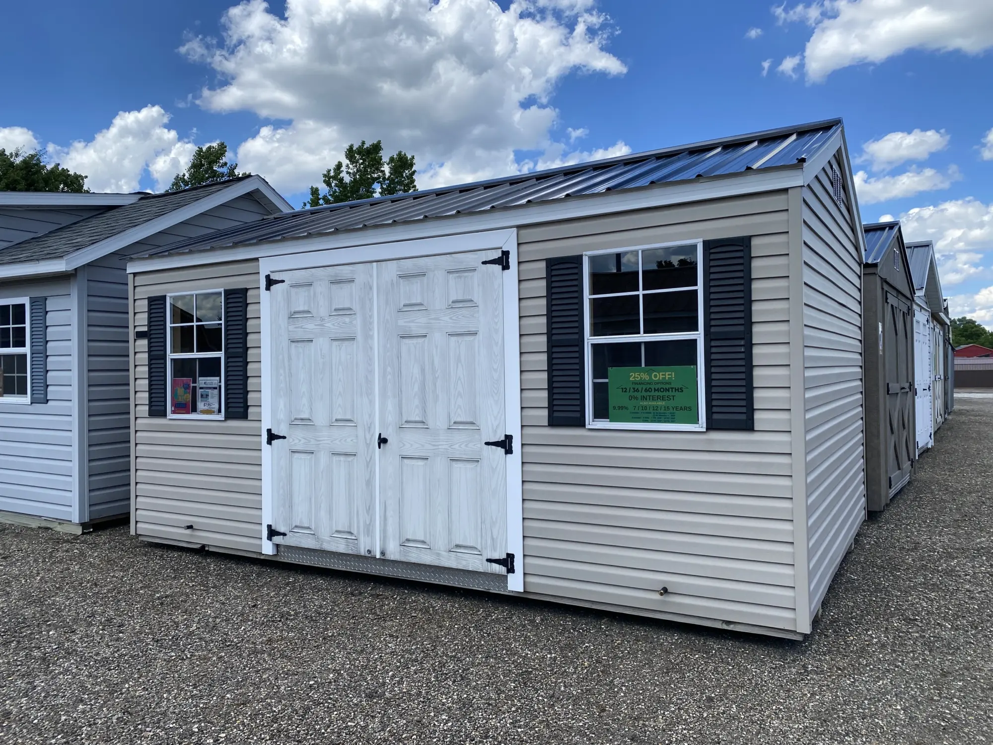 10x16 shed with floor on sale near me Concord Ohio