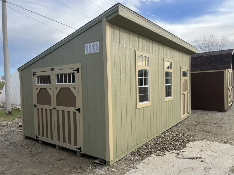 12x20 shed with loft Canton Ohio
