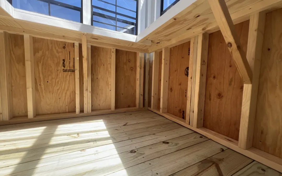 How To Frame A Storage Shed