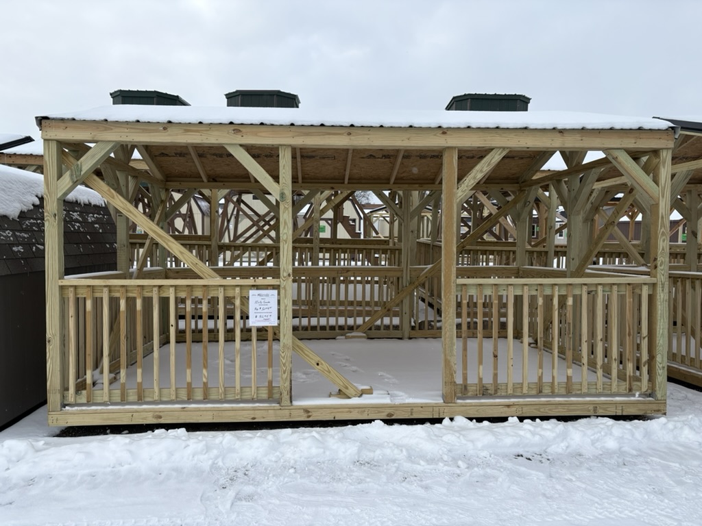backyard pavilions Hartville Outdoor Products