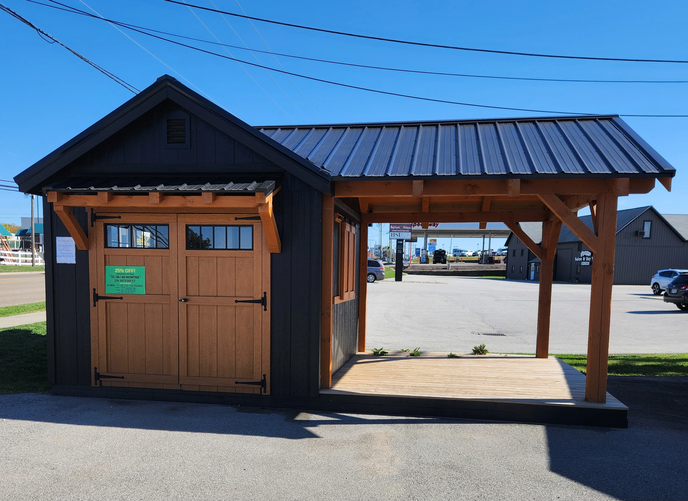 farmhouse pavilion for sale Hartville Outdoor Products