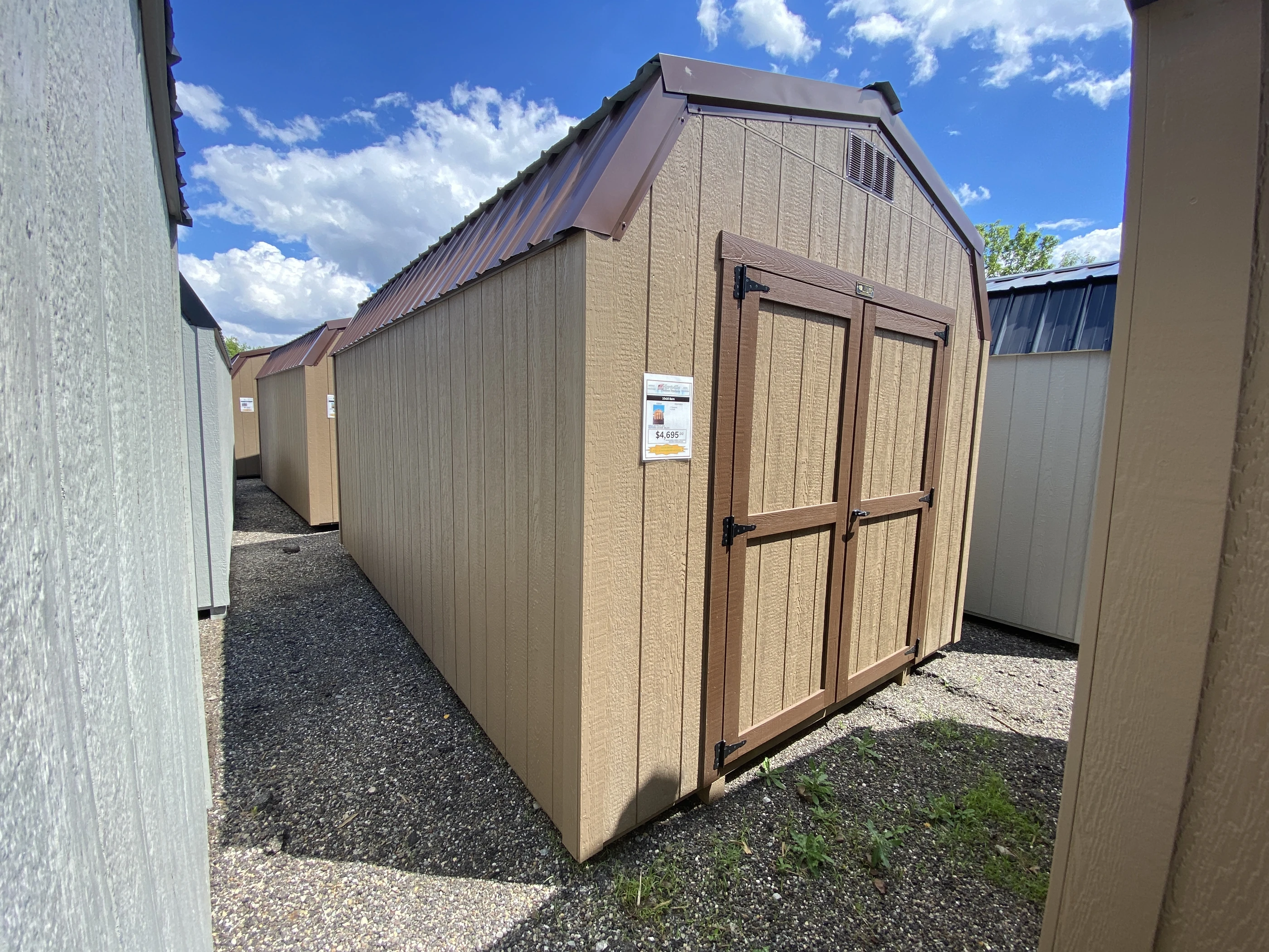 10x16 lofted barn shed on sale Chardon Ohio